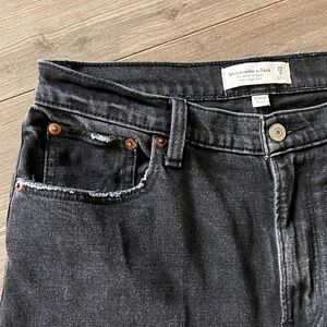 Abercrombie & Fitch Ankle Straight Ultra High Rise Curve Love Jeans 29S
